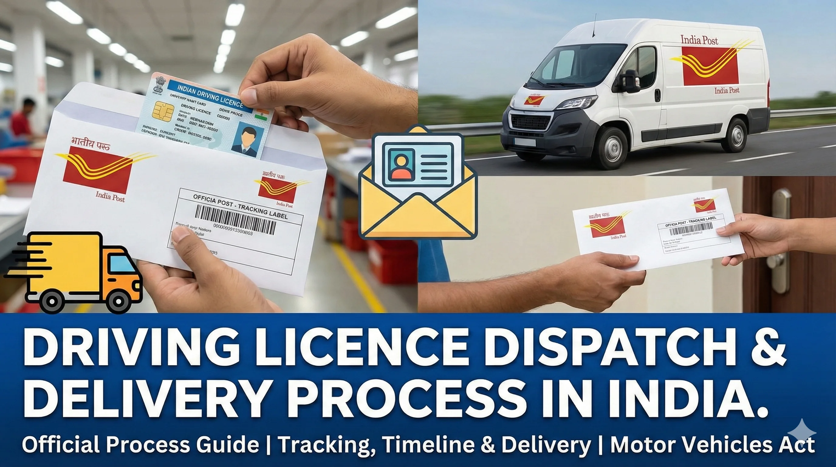 Driving Licence Dispatch & Delivery Time - How Long It Takes (India)